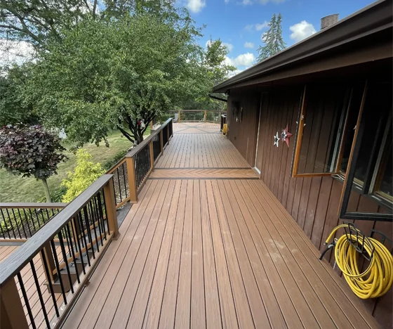 Luxury Deck Installation In Rockford - Hard Decks - Hard Decks Luxury Deck Installation In Rockford
