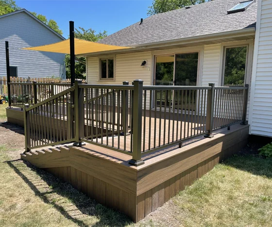 Luxury Deck Installation In Rockford - Hard Decks - Hard Decks Luxury Deck Installation In Rockford