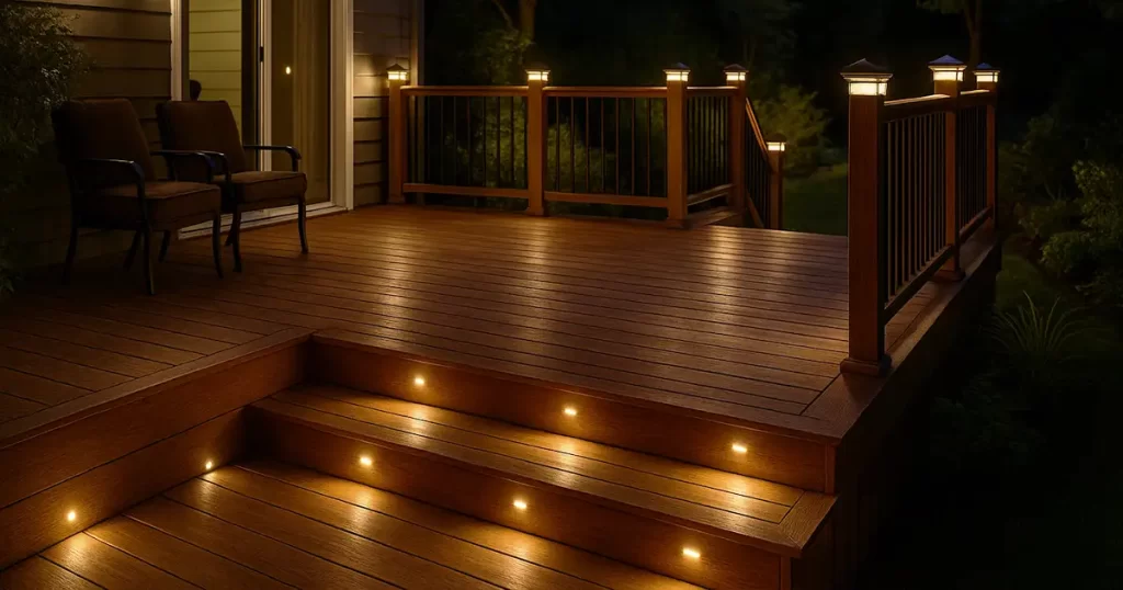 deck lighting ideas