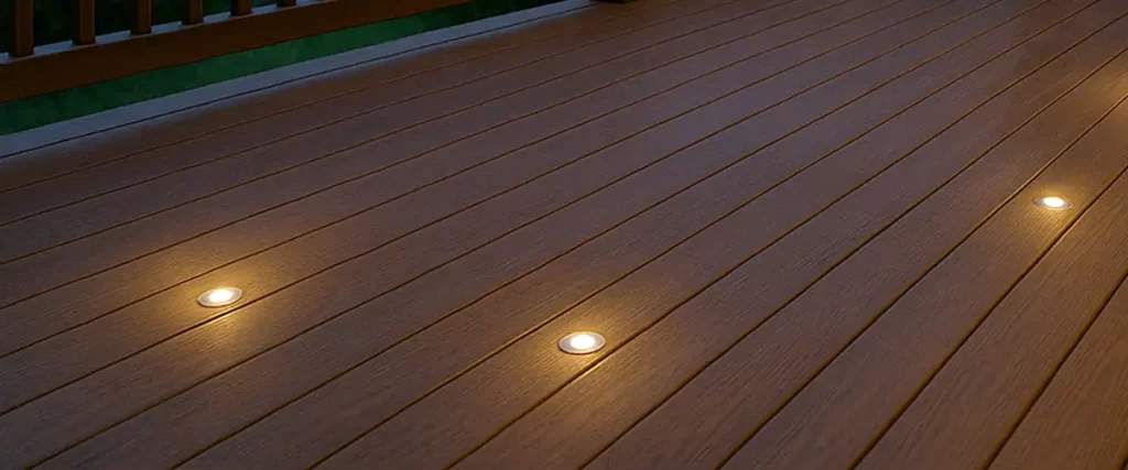 recessed deck lights