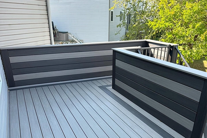 Ideas for Custom Deck Railings You Can Use to Craft Your Dream Deck 4 Custom composite wood railing