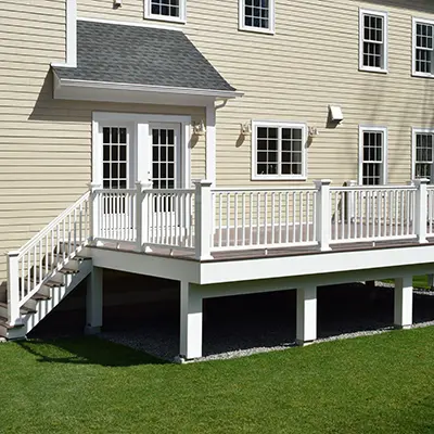 Deck Building Service 10 deck post