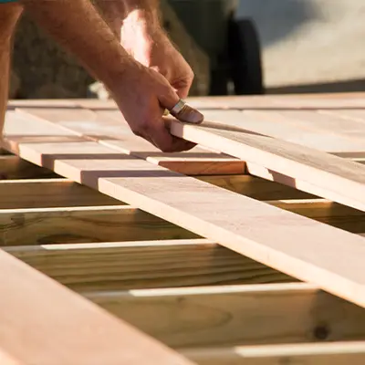 Deck Building Service 9 joist
