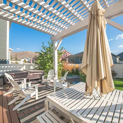 Deck Building Service 8 roofs