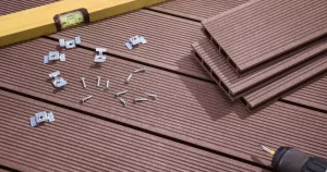materials for installing Wood Plastic Composite (WPC) decking